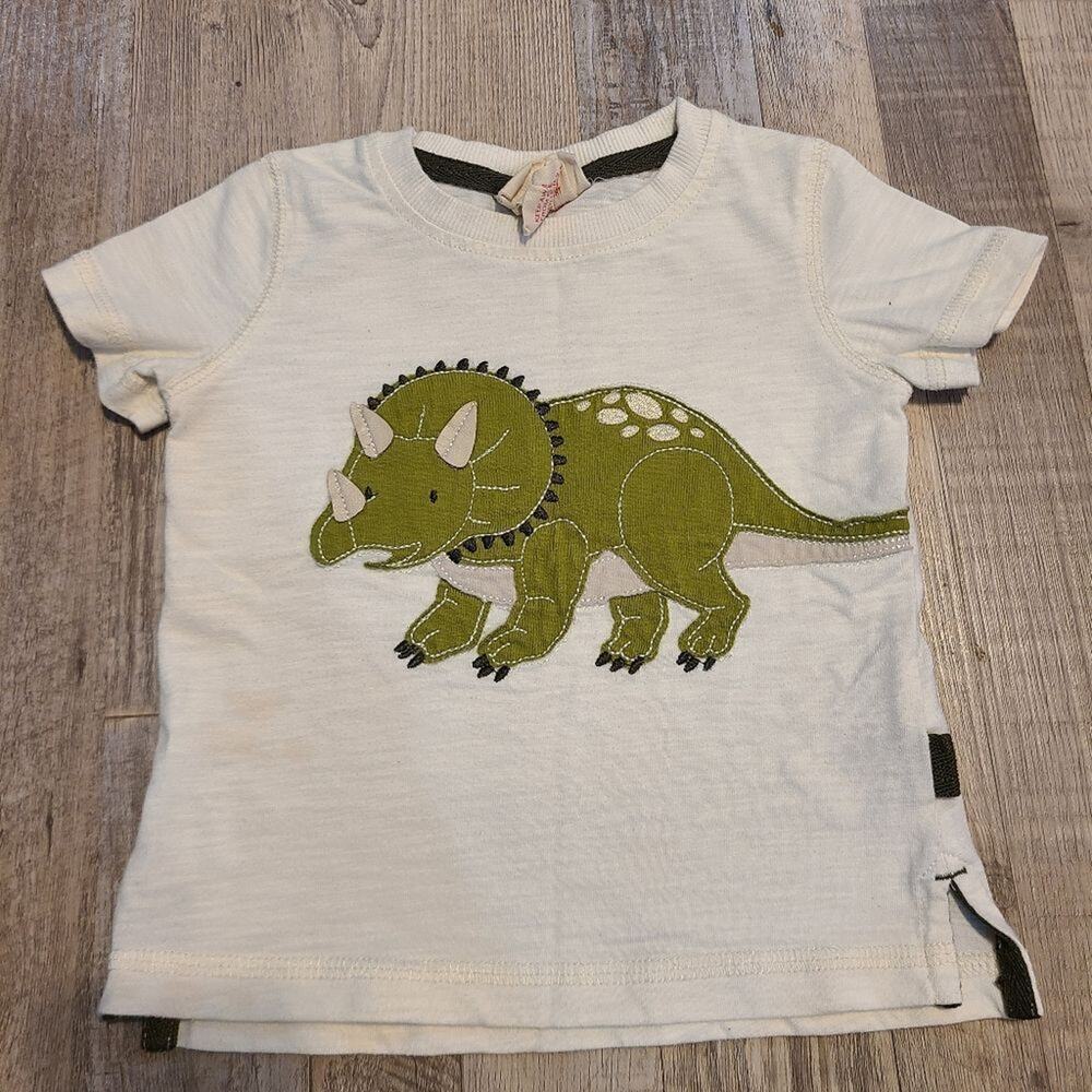 𝅺Rorie Whelant 24 month Trisaurus Rex dinosaur short sleeve t-shirt